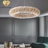 DIAMOND LIGHTING ĐÈN CHÙM HOA LISSABELLE THUỶ TINH HIỆN ĐẠI VÀNG TRẮNG - BDCHD 044G