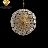DIAMOND LIGHTING ĐÈN CHÙM HOA PALLAV THUỶ TINH HIỆN ĐẠI VÀNG TRẮNG - DCHD 110G