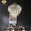 DIAMOND LIGHTING ĐÈN CHÙM VLADIMYR PHA LÊ HIỆN ĐẠI TRẮNG XÁM - DCHD 044H