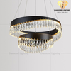 DIAMOND LIGHTING ĐÈN CHÙM ADONIA PHA LÊ HIỆN ĐẠI VÀNG TRẮNG - DCHD 1200Q