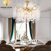 DIAMOND LIGHTING ĐÈN CHÙM HOA CORNELIA THUỶ TINH HIỆN ĐẠI VÀNG TRẮNG - DCHD 1110D