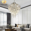 DIAMOND LIGHTING ĐÈN CHÙM VLADIMYR PHA LÊ HIỆN ĐẠI TRẮNG XÁM - DCHD 044H
