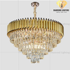 DIAMOND LIGHTING ĐÈN CHÙM SIBYL PHA LÊ LUXURY HIỆN ĐẠI VÀNG TRẮNG - DCHD 044W