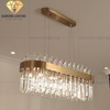 DIAMOND LIGHTING ĐÈN CHÙM EFFIMIA PHA LÊ HIỆN ĐẠI VÀNG TRẮNG - DCHD 1110Q