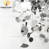 DIAMOND LIGHTING ĐÈN CHÙM TREZINA HỢP KIM HIỆN ĐẠI VÀNG BẠC - DCHD 044I