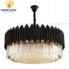 DIAMOND LIGHTING ĐÈN CHÙM ELIANNE PHA LÊ HIỆN ĐẠI VÀNG ĐEN - DCHD 1100Z