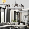 DIAMOND LIGHTING ĐÈN CHÙM PHILOMENOS HỢP KIM HIỆN ĐẠI VÀNG TRẮNG - DCHD 110L