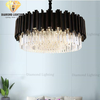 DIAMOND LIGHTING ĐÈN CHÙM ELIANNE PHA LÊ HIỆN ĐẠI VÀNG ĐEN - DCHD 1100Z
