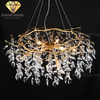 DIAMOND LIGHTING ĐÈN CHÙM SOFIA THUỶ TINH HIỆN ĐẠI VÀNG TRẮNG - DCHD 044A