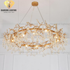 DIAMOND LIGHTING ĐÈN CHÙM SERIP ENZIO PHA LÊ HIỆN ĐẠI VÀNG TRẮNG - DCHD 1100X