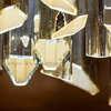 DIAMOND LIGHTING ĐÈN CHÙM THẢ THUỶ TINH HẠT MƯA HIỆN ĐẠI TRẮNG - DCNT 6631