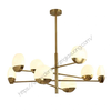 DIAMOND LIGHTING ĐÈN CHÙM HỢP KIM HIỆN ĐẠI VÀNG TRẮNG - DC 88T94