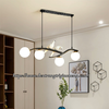 DIAMOND LIGHTING ĐÈN CHÙM THẢ THỦY TINH CHIM HIỆN ĐẠI VÀNG TRẮNG - DC 8820