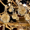 DIAMOND LIGHTING ĐÈN CHÙM SERIP PHA LÊ LUXURY HIỆN ĐẠI VÀNG TRẮNG - DCSR 044