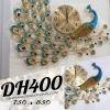 ĐỒNG HỒ TRANG TRÍ CÔNG NẰM NGANG NGHỆ THUẬT DH400