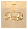 Diamond Lighting Đèn Chùm Hợp Kim Đồng Hiện Đại Vàng - DC0085