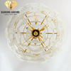 DIAMOND LIGHTING ĐÈN CHÙM THỦY TINH BÚP HOA CAO CẤP HIỆN ĐẠI VÀNG TRẮNG - DCCC 2202
