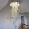 DIAMOND LIGHTING ĐÈN CHÙM PHA LÊ THIẾT KẾ HIỆN ĐẠI TRẮNG - DTTT 8829