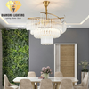 DIAMOND LIGHTING ĐÈN CHÙM PHA LÊ CAO CẤP HIỆN ĐẠI VÀNG TRẮNG - DCCC 2207