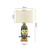 ĐÈN BÀN NGỦ GỐM SỨ SANG TRỌNG HIỆN ĐẠI - DBHD 013
