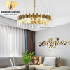 DIAMOND LIGHTING ĐÈN CHÙM PHA LÊ CAO CẤP HIỆN ĐẠI VÀNG TRẮNG - DCCC 2268