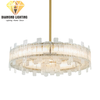 DIAMOND LIGHTING ĐÈN CHÙM PHA LÊ HIỆN ĐẠI VÀNG TRẮNG - DCCC 2209