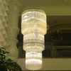 DIAMOND LIGHTING ĐÈN CHÙM PHA LÊ CAO CẤP HIỆN ĐẠI TRẮNG - DTTT 8825
