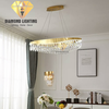 DIAMOND LIGHTING ĐÈN CHÙM NGANG PHA LÊ HIỆN ĐẠI VÀNG TRẮNG - DCCC 2253