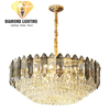 DIAMOND LIGHTING ĐÈN CHÙM PHA LÊ LUXURY HIỆN ĐẠI VÀNG TRẮNG - DCCC 2255