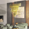 DIAMOND LIGHTING ĐÈN CHÙM HỢP KIM XOẮN ỐC HIỆN ĐẠI VÀNG - DTTT 8822