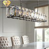 DIAMOND LIGHTING ĐÈN CHÙM PHA LÊ HIỆN ĐẠI ĐEN VÀNG XÁM - DCCC 2224