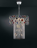 DIAMOND LIGHTING ĐÈN CHÙM SERIP PHA LÊ HIỆN ĐẠI BẠC - DCSR 953