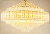 DIAMOND LIGHTING ĐÈN CHÙM PHA LÊ ỐNG CAO CẤP HIỆN ĐẠI VÀNG TRẮNG - DCCC 2216