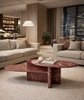 MARBLE COFFEE TABLE - CT08 - ROSSO LAVENTO