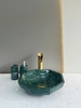 NATURAL STONE BATHROOM BASIN - POLYGONAL SHAPE