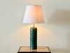 STONE PRODUCT - TABLE LAMP - ROUND CYLINDER BASE