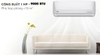 Điều Hòa 1 Chiều BEKO RSVC09VS- 9.000BTU INVERTER MỚI 2019