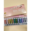 Bộ màu Holbein Gouache Irodori 12 màu 15 ml
