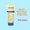 Gel làm sạch, giảm khô da Uriage Xemose Huile Lavante Apaisante Gel Oil 200ml - cho da khô, da cơ địa, chàm