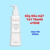 Sữa rửa mặt, tẩy trang êm dịu Avene Gentle Milk Cleanser 200ml