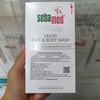 Sữa rửa mặt và tắm toàn thân cho da nhạy cảm Sebamed pH5.5 Liquid Face Body Wash 300ml