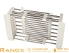 Chậu rửa chén Ranox inox 304 dày 6mm và vòi rửa 2 đương nước Hàn Quốc RN441612