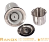 Bộ chậu rửa bát+vòi rửa bát nóng lạnh inox 304 RANOX RN4699