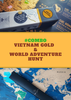 #Combo Bản đồ cào Việt Nam phiên bản Vàng và Thế Giới Adventure Hunt (Xanh)