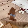 Tencel chăn chần gấu Teddy