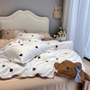 Tencel chăn chần gấu Teddy