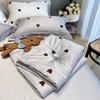 Tencel chăn chần gấu Teddy