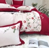LỤA HOA LỰU ĐỎ 7 MÓN