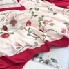 LỤA HOA LỰU ĐỎ 7 MÓN
