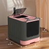 Nhà vệ sinh mèo gấp gọn chữ nhật tặng xẻng - Cutepets